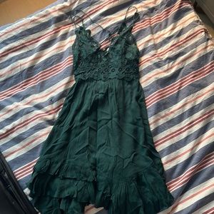 Free People Adela Lace Slip Dress